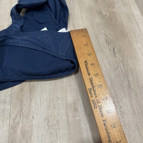 womens abercrombie and fitch Swimsuit Blue Size X-Large Xl One Shoulder Bikini - Picture 5 of 6